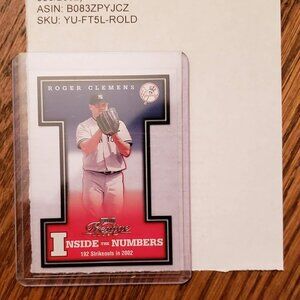 2003 Playoff Corp® ROGER CLEMENS New York Yankees™ Playoff Prestige 2003